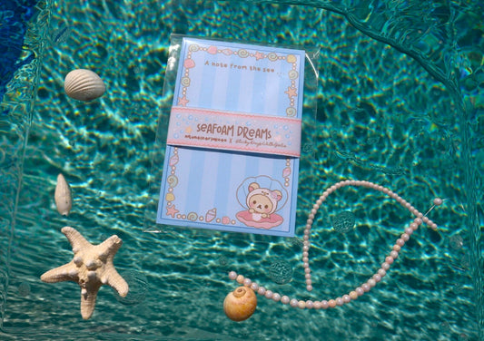 Seafoam Dreams Memo Pad